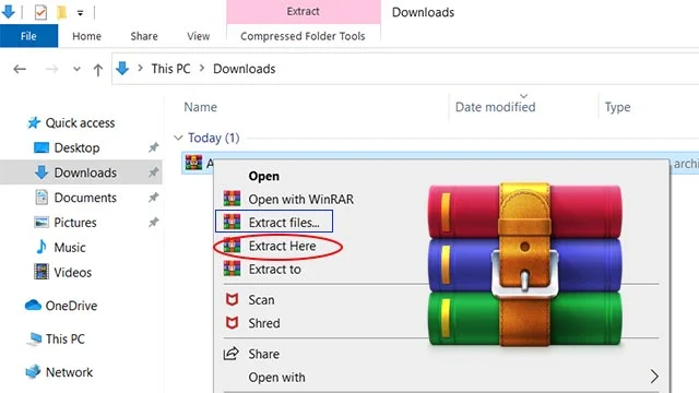 WinRAR se ZIP File Kaise Open Kare