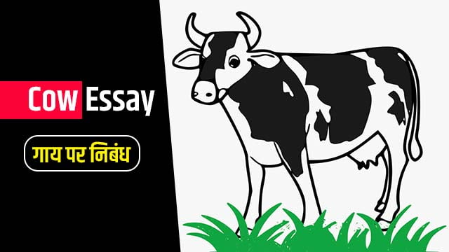 10 Lines on Cow in Hindi