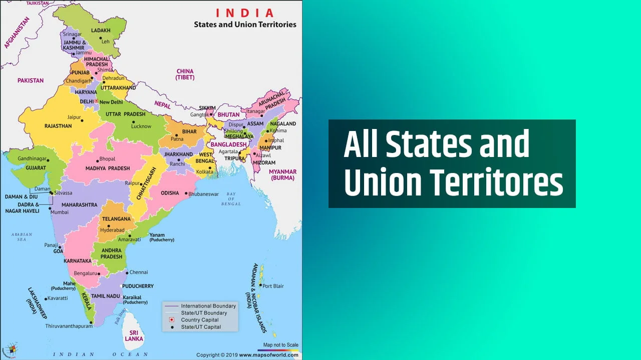 All States and Union Territories of India